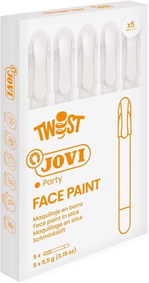 ESTUCHE 5 STICKS DE MAQUILLAJE JOVI BLANCO