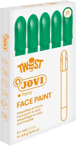 ESTUCHE 5 STICKS DE MAQUILLAJE JOVI VERDE