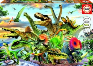 DINOSAURIOS PUZZLE 500 PIEZAS