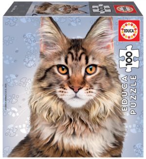 MAINE COON PUZZLE 100 PIEZAS