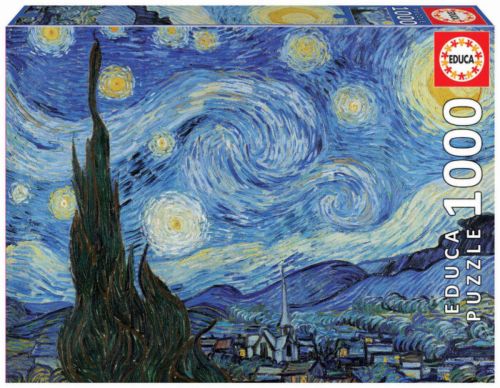 NOCHE ESTRELLADA VAN GOGH PUZZLE 1000 PIEZAS