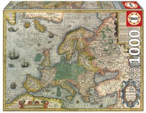 PUZZLE 1000 PIEZAS MAPA DE EUROPA