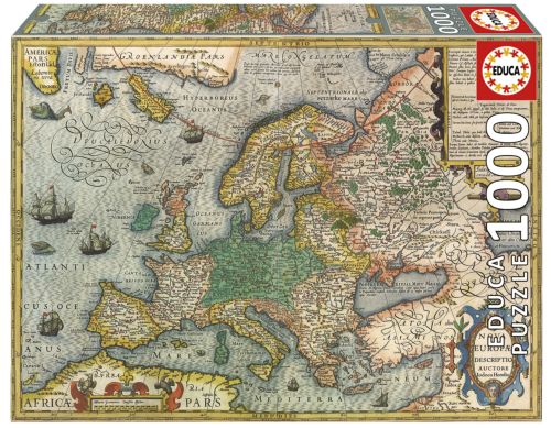 PUZZLE 1000 PIEZAS MAPA DE EUROPA