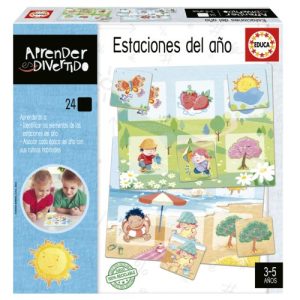 LAS ESTACIONES APRENDER ES DIVERTIDO
