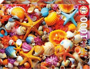 PUZZLE 1000 PIEZAS COLLAGE DE CONCHAS