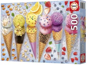 PUZZLE 500 PIEZAS HELADOS