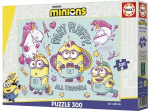 PUZZLE 300 PIEZAS MINIONS &MONSTER
