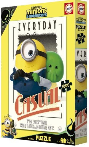 PUZZLE 1000 PIEZAS MINIONS &MONSTERS