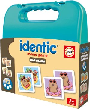 JUEGO IDENTIC 72 CAPYBARAS MEMO GAME