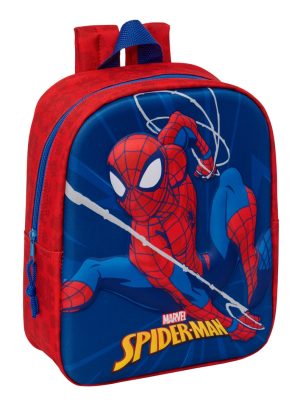 MOCHILA GUARDERIA 3D SPIDER-MAN 22x27x10cm