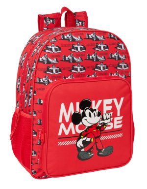 MOCHILA ADAPTABLE A CARRO MICKEY &FRIENDS RACING 33x42x14cm