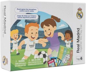 JUNTOS JUGAMOS LIMPIO REAL MADRID JUEGO DE MESA