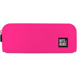 PORTATODO SILICONA ROSA FLUOR B&B 23,1x31,3x2,8cm