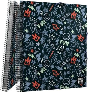CARPETA FUNDAS CARPETA FUNDAS MAXIPLAS PP 30F B&B PEACE 25,5x31x1,6cm