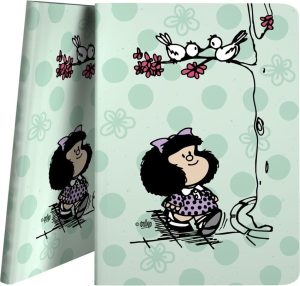 CARPETA 30F PP A4 MAFALDA KISS 23,1x31,3x1cm