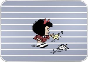 VADE PVC MAFALDA BOAT 33x47x0,5cm