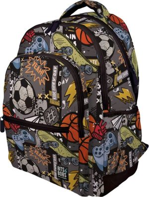 MOCHILA RUBBER B&B FREE SPORT 33x46x22,5cm