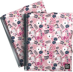 CARPETA FUNDAS CARPETA FUNDAS MAXIPLAS PP 30F B&B TRUE LOVE 25,5x31x1,6cm