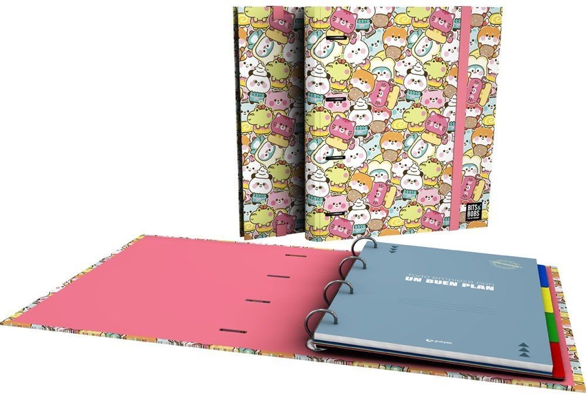 CARPEBOOK 4D35 A4 B&B KAWAII 28x32x4cm