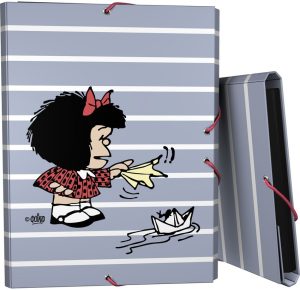 CARPETA 3 SOLAPAS FOR. MAFALDA BOAT 26,5x35x1,9cm