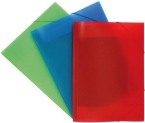 PAQ/12 CARPETA A3 GOMAS Y SOLAPAS POLIPROPILENO COLORGRAF