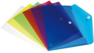 C/60 carpeta sobre fº cierre velcro pp colores surtidos