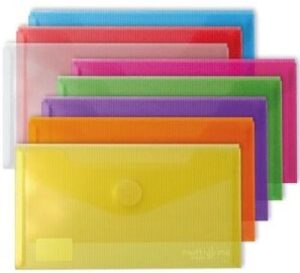 PACK 12 SOBRES PP MULTILINE Fº+ SURTIDO CIERRE VELCRO