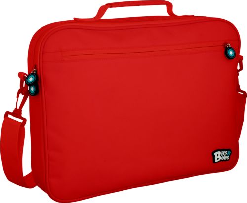 BANDOLERA BITS &BOBS COLOR ROJO 38X28X6 CM.