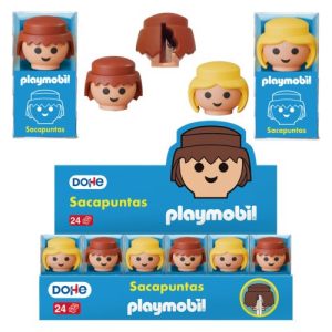 EXP 24 SACAPUNTAS SURTIDOS PLAYMOBIL