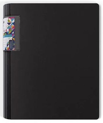 CARPETA ANILLAS A4 4 ANILLAS 40MM FOAM STYLE NEGRO