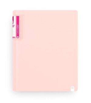 CARPETA ANILLAS A4 4 ANILLAS 25MM FOAM SOFT ROSA