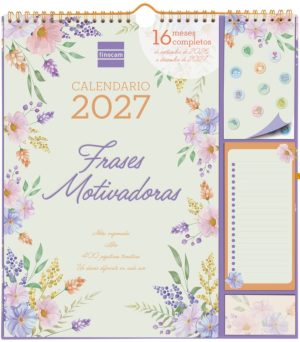 CALENDARIO PLUS 26-27 FRASES MOTIVADORAS 16M