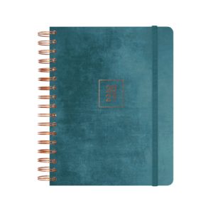 AGENDA ANUAL OPTIMAL 1/4 SEMANA VISTA HORIZONTAL 2027 AZUL INTL