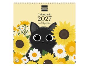CALENDARIO PARED ART SARAH MEY 2027 30X30CM.