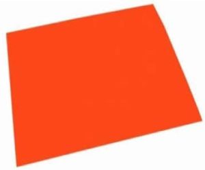 BLISTER 10 LAMINAS GOMA EVA COLOR NARANJA 20X30CM FAIBO