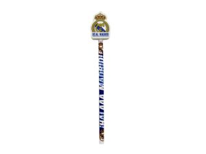 LAPIZ CON GOMA DECORADA REAL MADRID