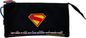 PORTATODO TRIPLE SUPERMAN BLACK