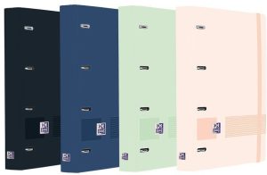 Pack carpebloc polyfoam a4+ 4 anillas 35mm recambio 160h 10 colores de greca