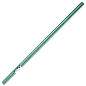 ROLLO CONTINUO PAPEL METALIZADO VERDE 0,5X10M