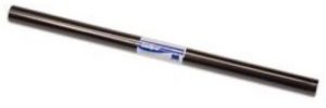 Rollo semiperforado papel charol 0.50x16.50 m negro