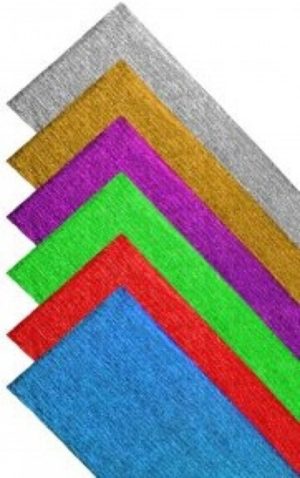 ROLLO CONTINUO PAPEL CRESPON ALUMINIO ROJO 60G 50X150CM