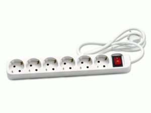REGLETA MULTIPLE CEGASA 6 TOMAS 1,4M DE CABLE