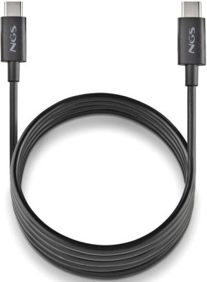 Cable de carga rapida de usb c a usb c 1mt de largo