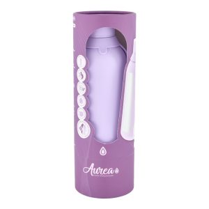 Botella lisa interior ceramico con 2 tapones 500ml lila