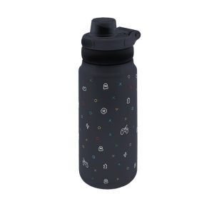 Botella termica interior ceramico 750ml sport game mode black