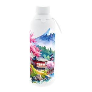 Botella termica interior ceramico 2 tapones 750ml travel dreams ice