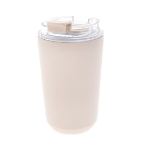 VASO TERMICO INTERIOR CERAMICO LISO 400ML SAND