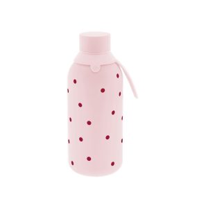 Botella termica interior ceramico 2 tapones 500ml petite dots