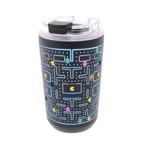 VASO TERMICO INTERIOR CERAMICO 400ML BLACK PIXEL RUN