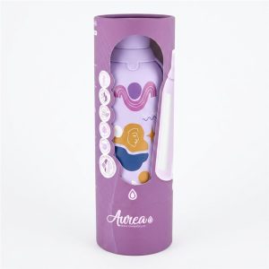 Botella termica interior ceramico 2 tapones 500ml lilac boho Soul